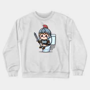 Warrior Poop Crewneck Sweatshirt